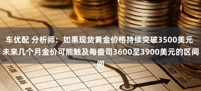 车优配 分析师：如果现货黄金价格持续突破3500美元 未来几个月金价可能触及每盎司3600至3900美元的区间
